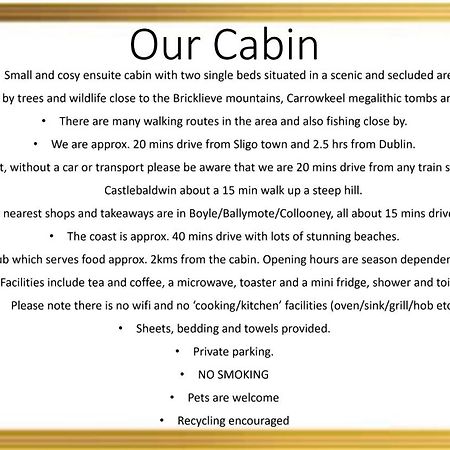 Carrowkeel Cabin Слайго Экстерьер фото