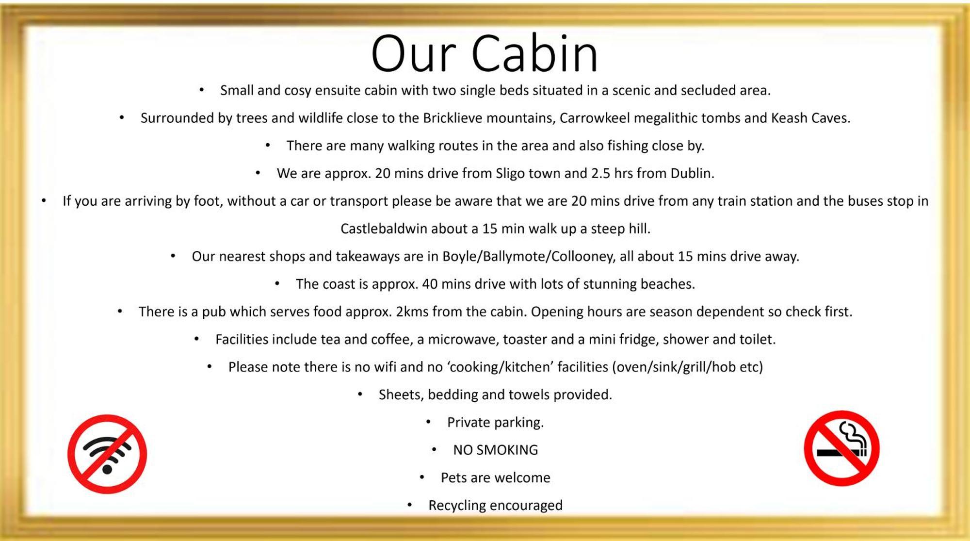 Carrowkeel Cabin Слайго Экстерьер фото